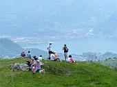 26 Veduta del lago d'Iseo dalla Malga...purtroppo tra la foschia